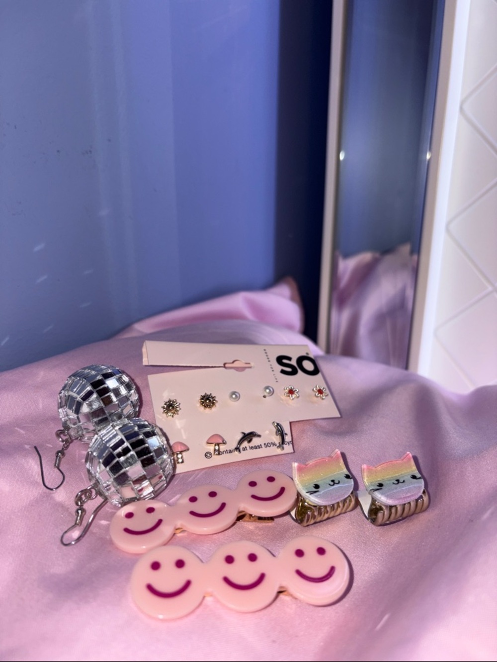 Girly Bundle! Disco ball, Suns, Dolphins, smileys, cats, flowers